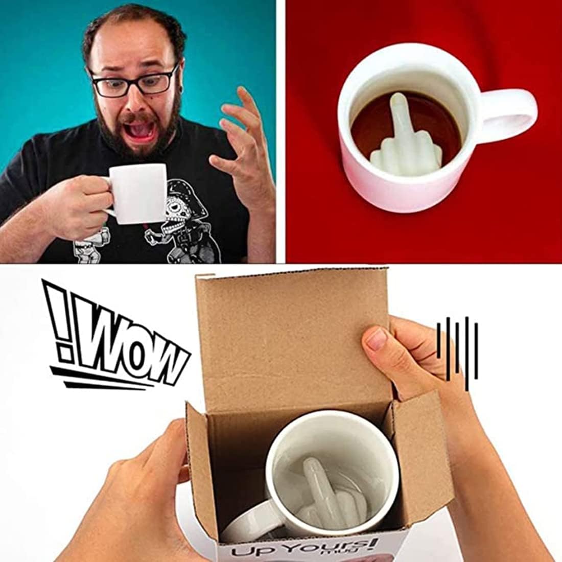 Stereo™ - Middle finger mug