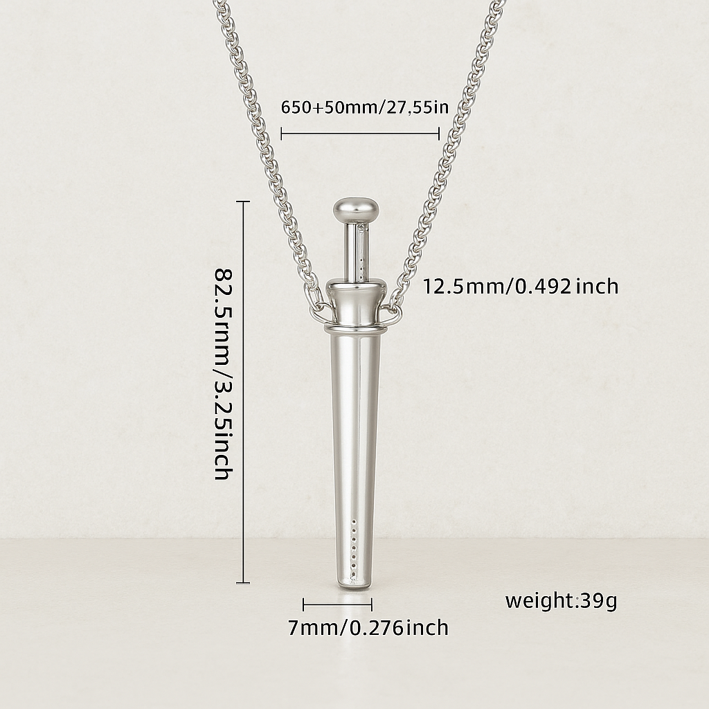 Stereo™ - dispenser necklace