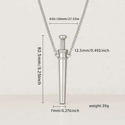 Stereo™ - dispenser necklace