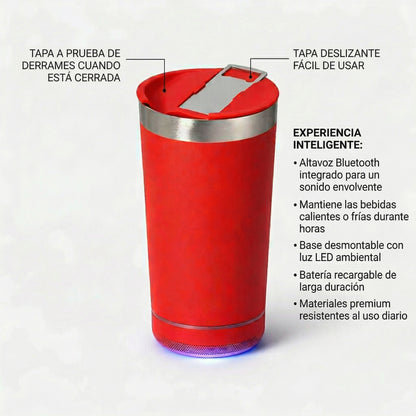 Stereo™  - Termo + bocina bluetooth